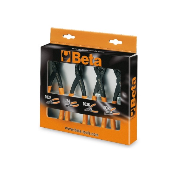 BETA 1031/S4 SET 4 PINZE X ANELLI ELASTI