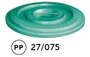 COPERCHIO BID. IND.VERDE 75 LT SSS27/075