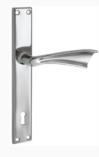 MANIGLIA ZIRAL FARFALLA PLACCA Q8 300408