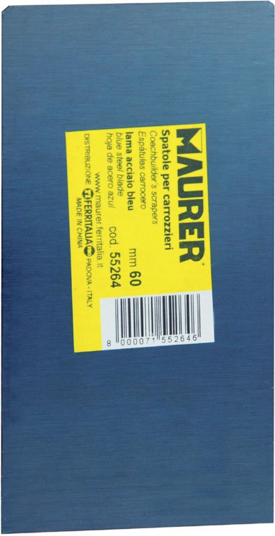 SPATOLA MILANESE 80MM L.BLU FI55266