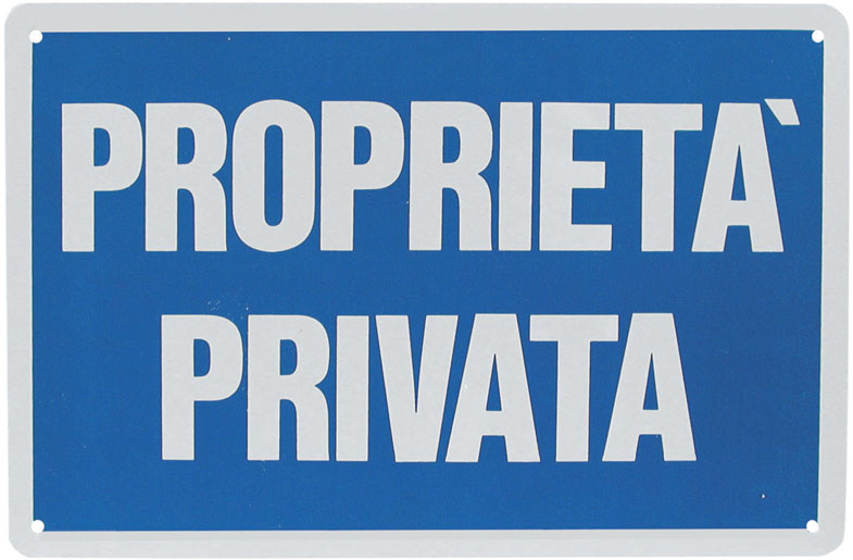 CARTELLI PROPRIETA' PRIVATA 8415 FI53303