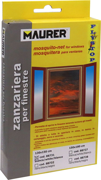 ZANZARIERA ANTRAC.1.5X1.8 VELCRO FI88728