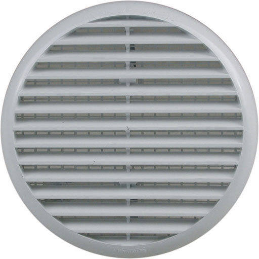 GRIGLIA TONDA C/MOLLA 155 BIANCO TUR125B