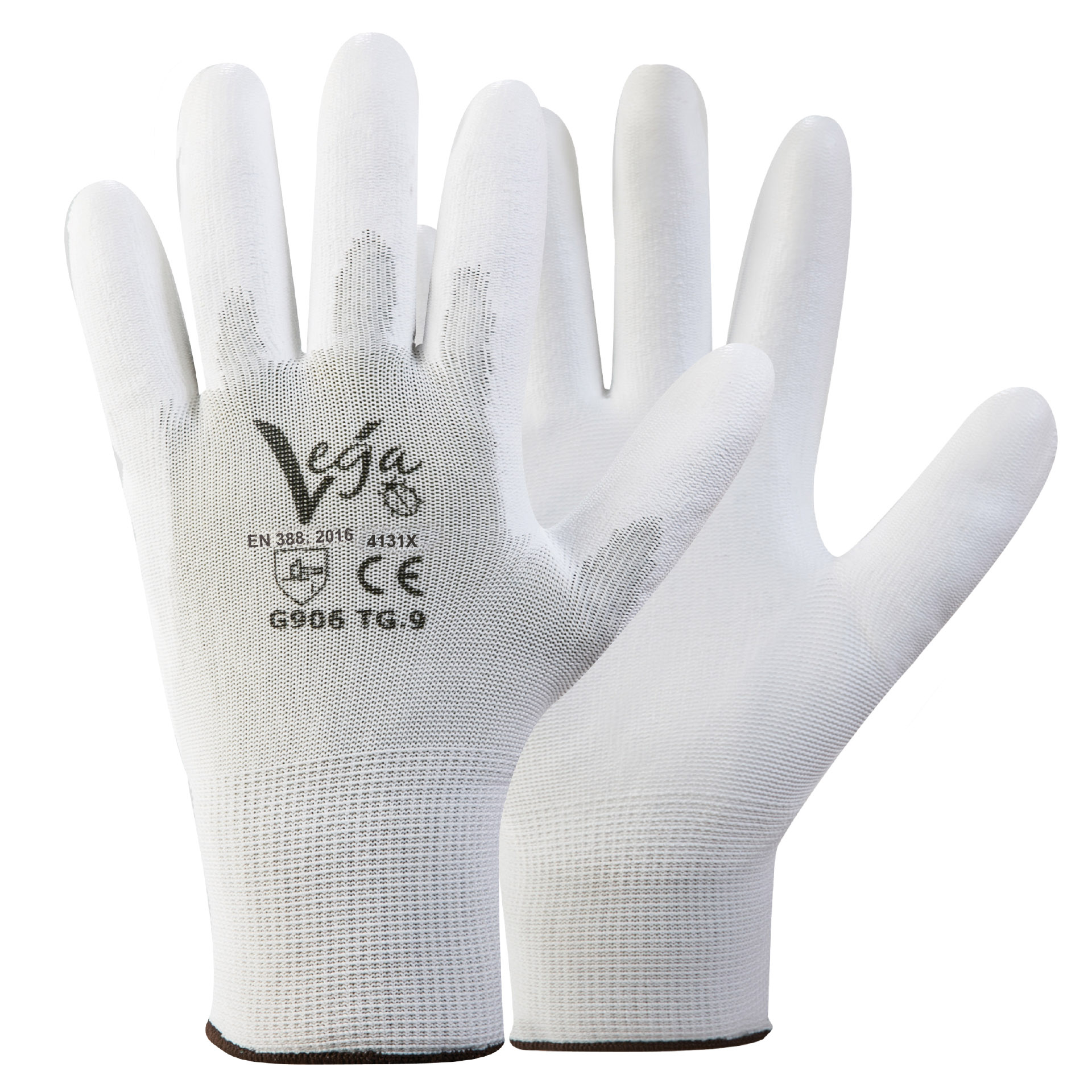 GUANTI POLIURETANO BIANCO 10 337064 FGN3