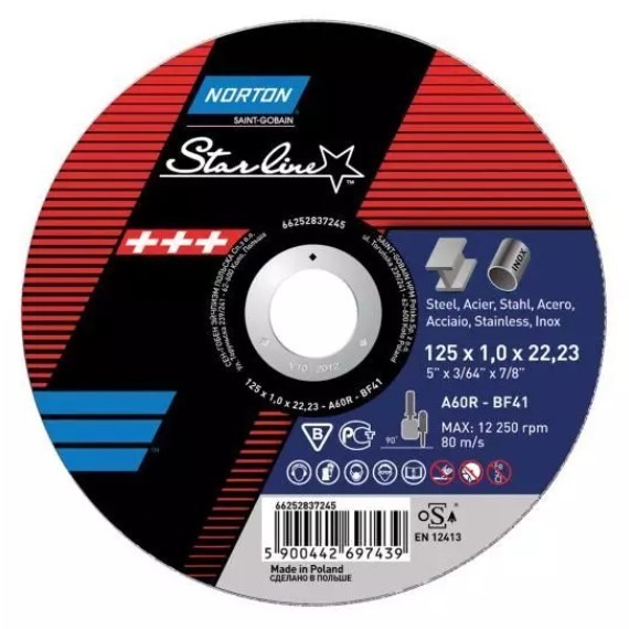 DISCHI 125X1.6 X METALLO 66252837246
