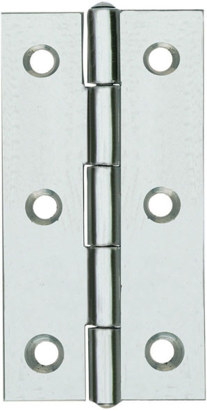 CERNIERA STRETTA 50X31 INOX AL120IN50   
