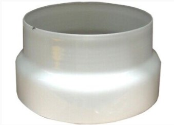 RIDUZIONE X STUFA 12/15CM BIANCA 91455  