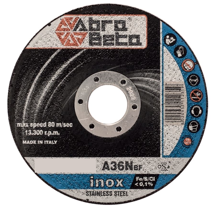 DISCHI X INOX 230X2 A36MINOX I/68PL2FINE