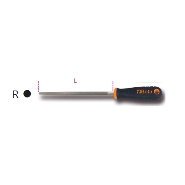 BETA 1719BMA/R LIMA 1/2 DOLCE 8" MANICO 