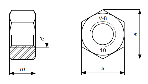 DADI 10G 5588 M16 ZINCATO               