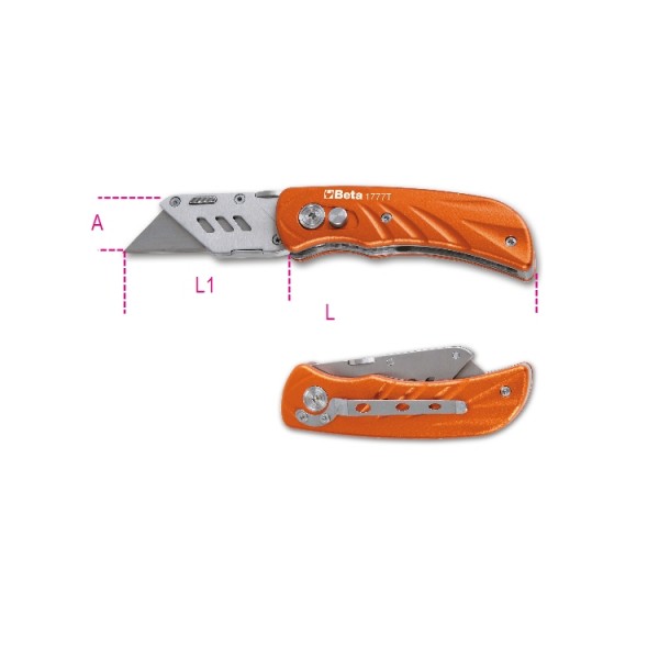 BETA 1777T CUTTER+LAME TRAPEZIOIDALI