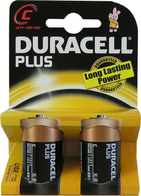 PILA DURACELL 1/2 2PZ TORCIAMN1400 DURDU