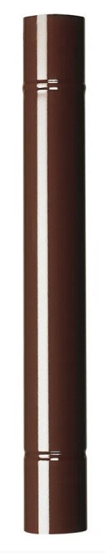 TUBO SMALTATO MARRONE 12 100CM 93912    