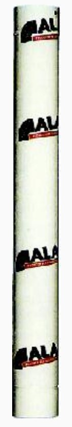 TUBO SMALTATO BIANCO 14 100CM 013 0025