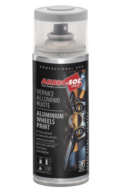 BOMBOLETTA SPRAY ALLUMINIO RUOTE 400/CAR