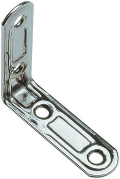 LASTRINA PIEGATA 50 4FORI INOX AL164IN5