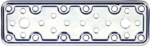 PIASTRA GIUNZ DIRITTA 180X65 AL772IN18  