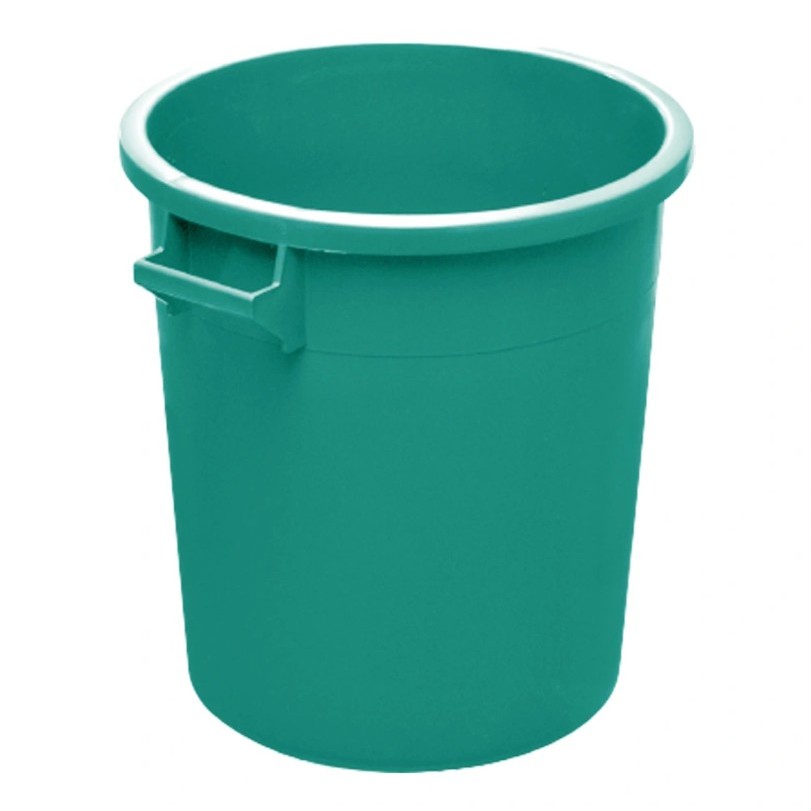 BIDONE INDUSTR. 35LT VERDE S/COP 92/035