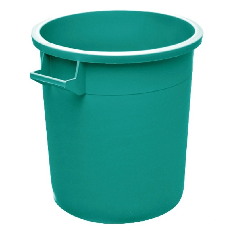 BIDONE INDUSTR. 50LT VERDE S/COP 92/050