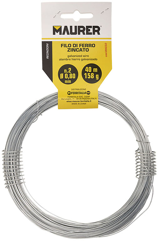 MATASSAFILO ZINC 0.9MM30MT 150GR FI89223