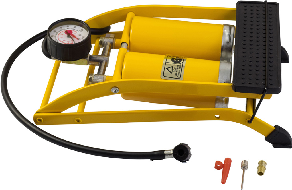 POMPA PEDALE C/MANOMETRO2PISTONI FI85954
