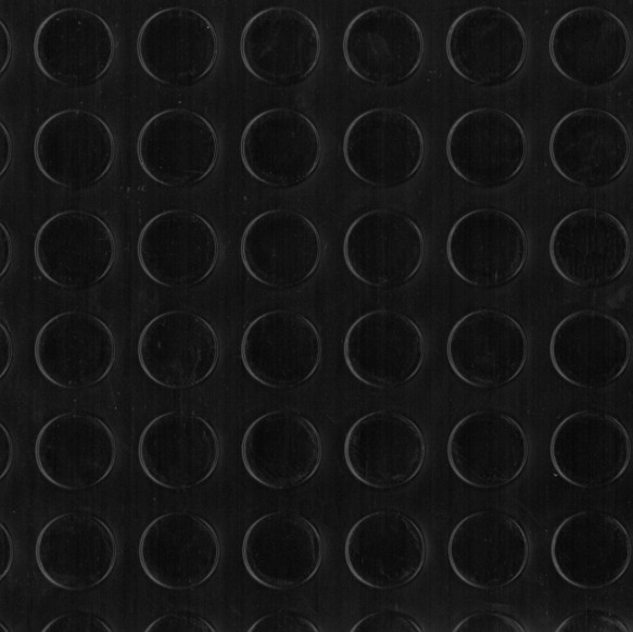 LASTRA BOLLE GOMMA NERO H.150           