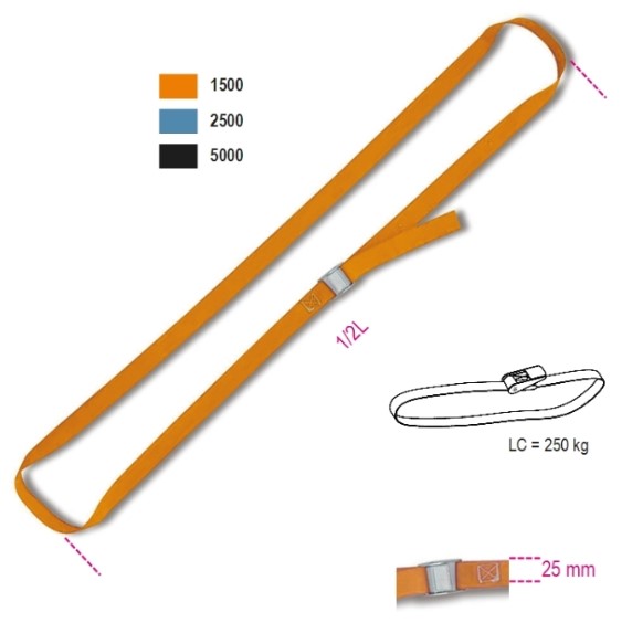 ANCO PACCO 1.5MT BLU/ARANCIO AP/AO 8188F