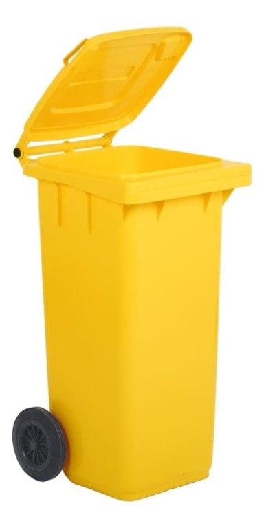 BIDONE RACC. DIFF. GIALLO 120 LT 1/120
