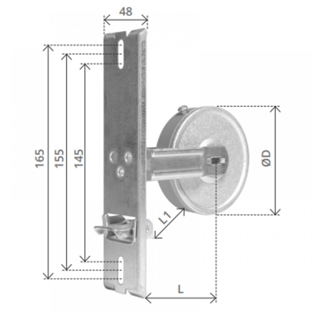 AVVOLGIT. TAPPARELLA 4MT 142-165 215105