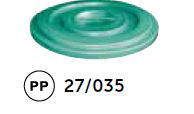 COPERCHIO BID. IND.VERDE 35 LT SSS27/035