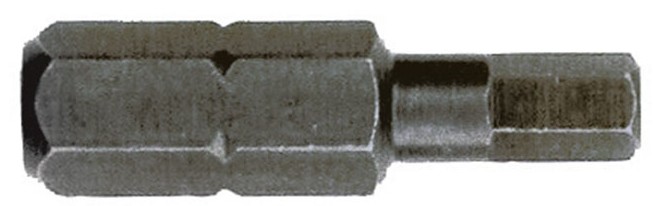 INSERTO ESAGONALE L25 4MM 1/4 12072