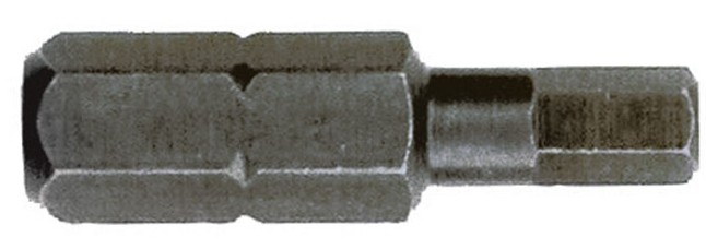 INSERTO ESAGONALE L25 5MM 1/4 12073