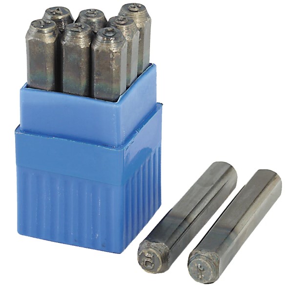 PUNZONI NUMERI 4MM 57612004