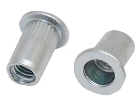 INSERTI FILETTATI C/BORDO M5 ZN         