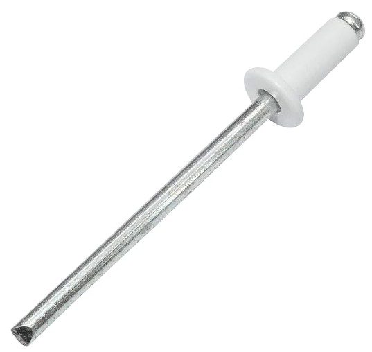RIVETTI RAL 9010 4.8X12 BIANCO