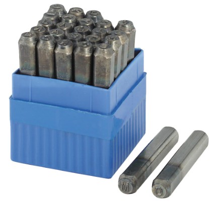 PUNZONI LETTERE 5MM 57610005