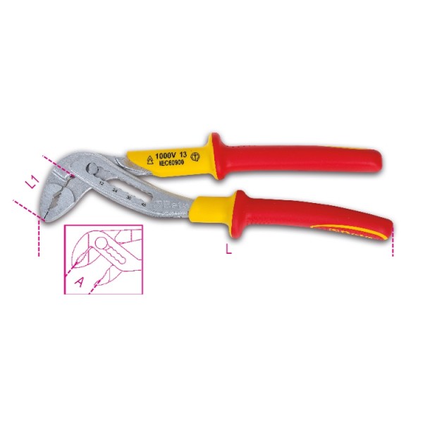 BETA 1048MQ/250 PINZE REGOLABILI ISOLATE