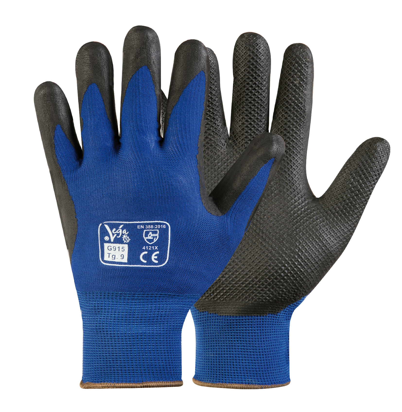 GUANTO TECNICO 10 NERO/DORSO G915/10