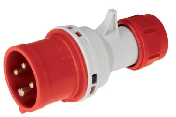 SPINA DIRITTA 380V IP44 3P+T 16A EC69072