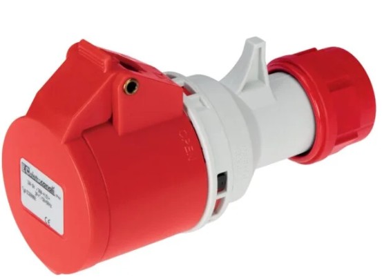 PRESA DIRITTA 380V IP44 16A EC69082