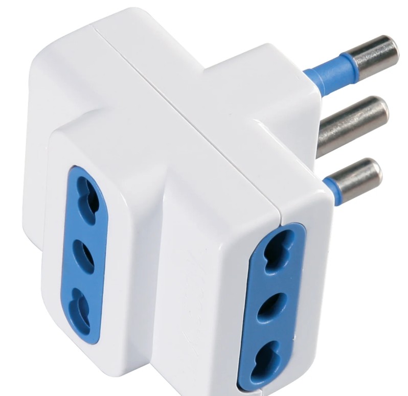 ADATTATORE TRIPLO ECK33405              