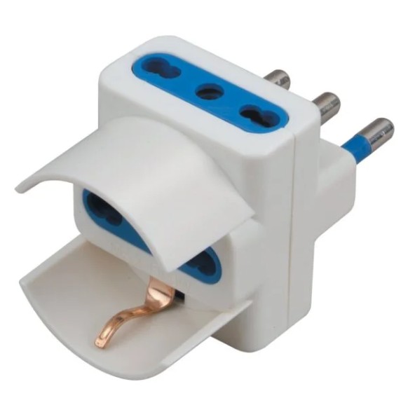 ADATTATORE TRIPLO ECK33407              