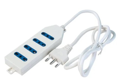 MULTIPRESA 4POSTI BIANCA ECK11154       