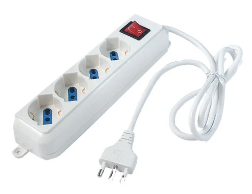 MULTIPRESA 7POSTI BIANCA ECK11107       