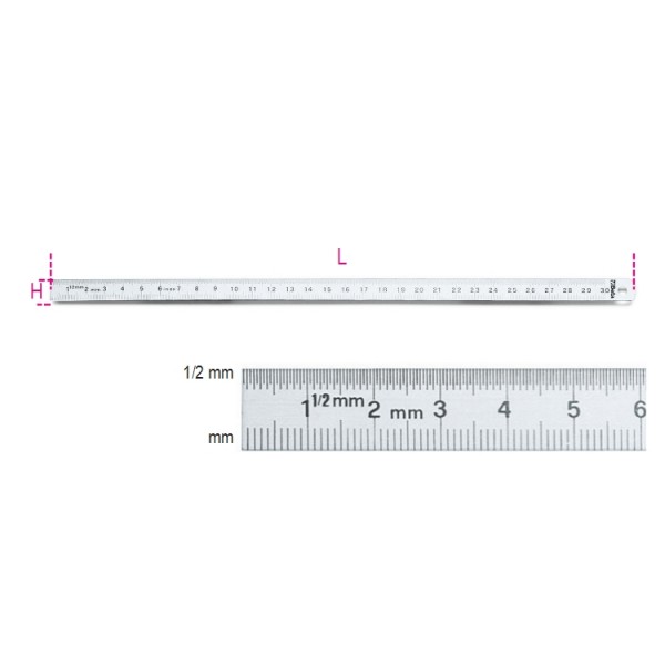 BETA 1682/300 RIGHE FLESSIBILI INOX     