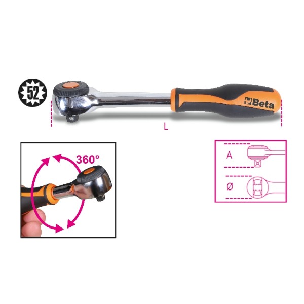 BETA 920/58 CRICCHETTO 1/2 52 DENTI     
