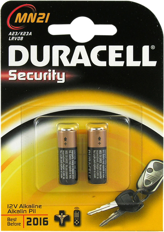 PILE DURACELL MN21 12V 55 MAH 1DU 338213