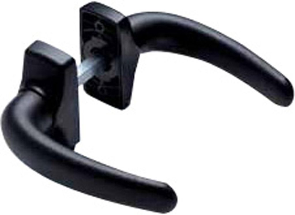MANIGLIA BALI NERO LUCIDO FIBI6140      