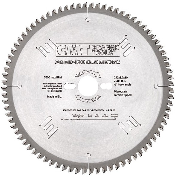 DISCO X PLAST 250X3.2X30 Z80 297.080.10M