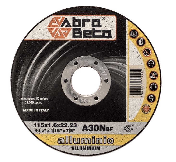 DISCHI X ALLUMINIO 115X1.6 ABRABETA     